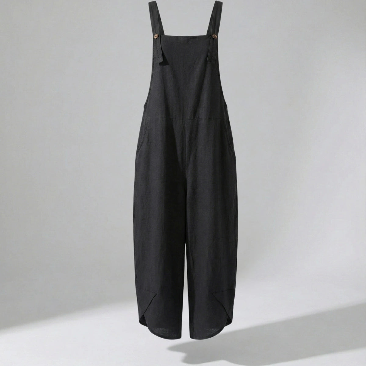Gardaly Lässiger Jumpsuit mit Knopfleiste vorne