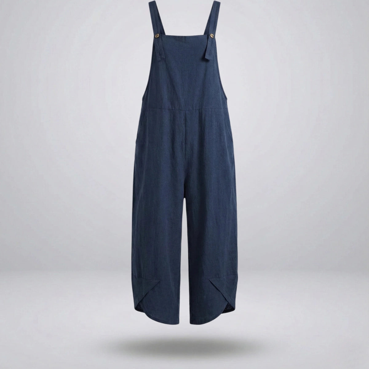 Gardaly Lässiger Jumpsuit mit Knopfleiste vorne