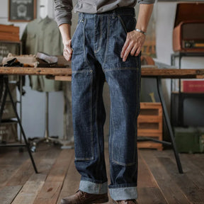 Selvedge Carpenter Jeans – Schwerer japanischer Denim, gemacht für Arbeit & Alltag