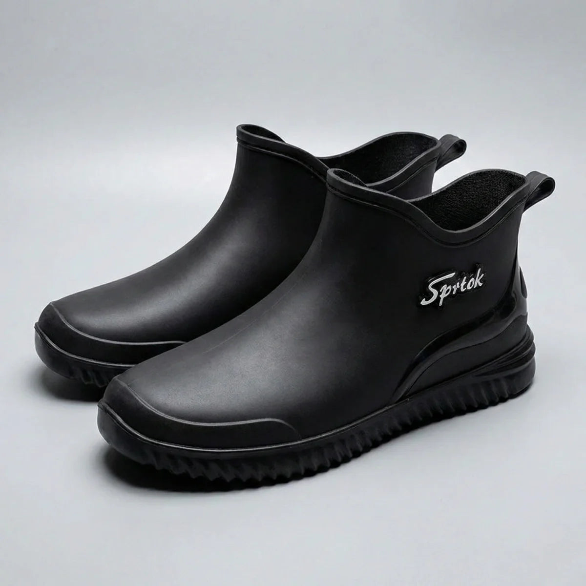 Gardaly | Herren Ankle Wellington™ Boots – Wasserdichtes Monoblock-Design mit rutschfestem Grip