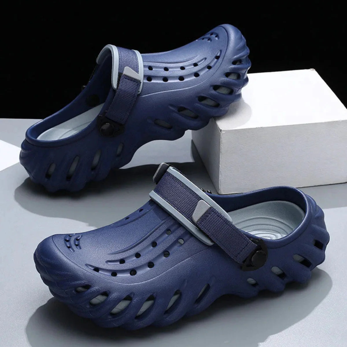 Herren DriftEase EVA-Clogs – Dicke Komfortsohle mit rutschfestem Grip