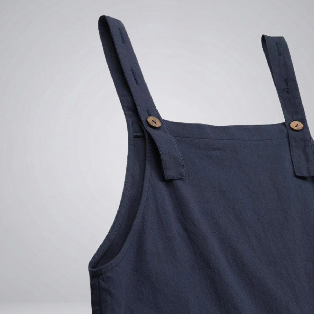 Gardaly Lässiger Jumpsuit mit Knopfleiste vorne