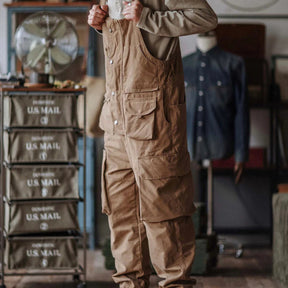 Gardaly Easy-Drape Canvas-Latzhose