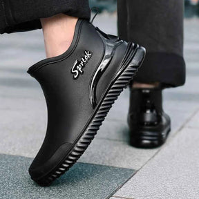 Gardaly | Herren Ankle Wellington™ Boots – Wasserdichtes Monoblock-Design mit rutschfestem Grip