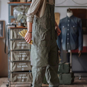 Gardaly Easy-Drape Canvas-Latzhose