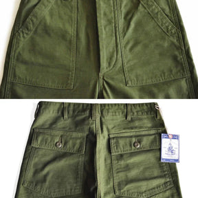 Herren Straight-Leg Freizeithose – Fatigue-Stil