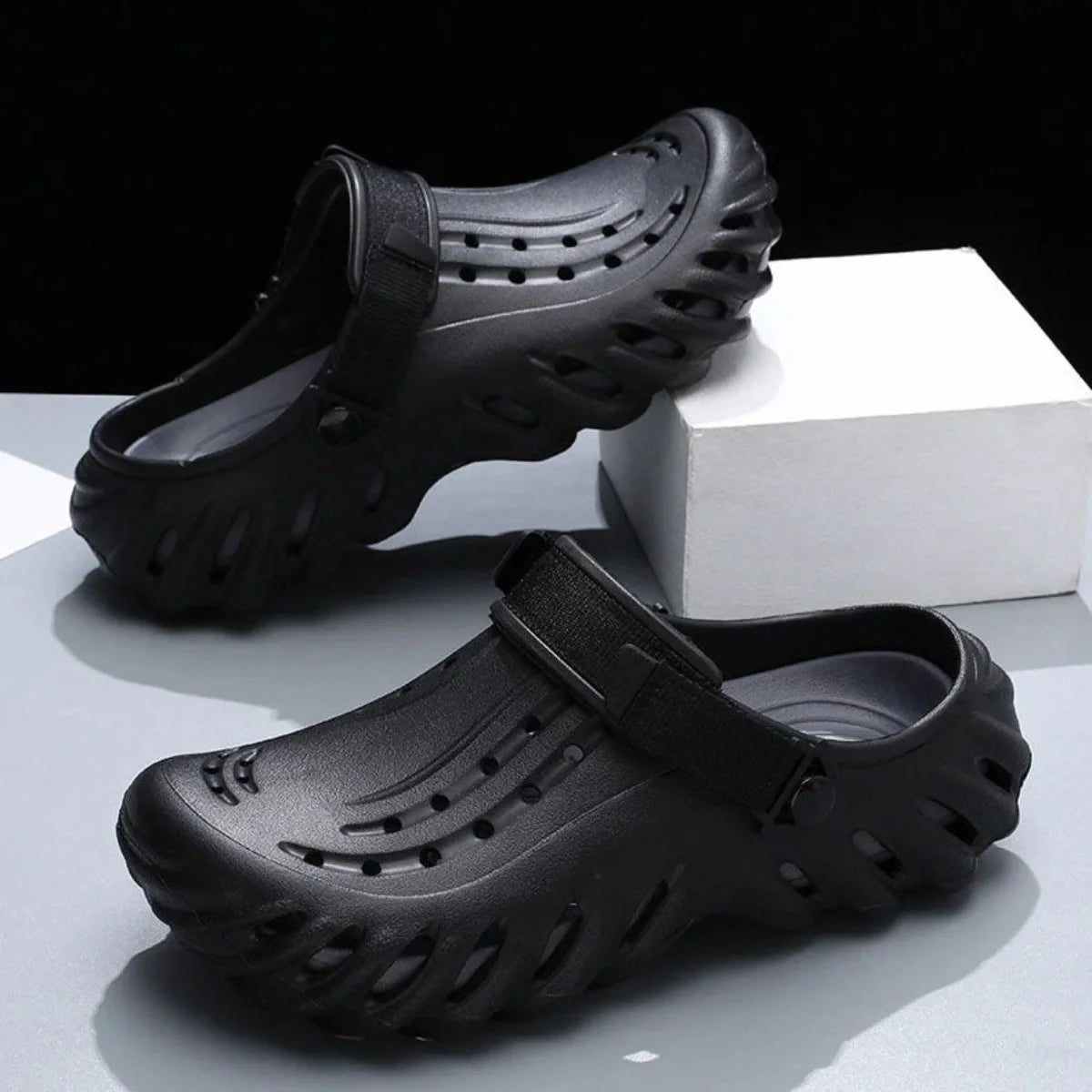 Herren DriftEase EVA-Clogs – Dicke Komfortsohle mit rutschfestem Grip