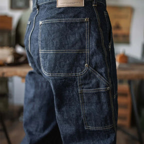 Selvedge Carpenter Jeans – Schwerer japanischer Denim, gemacht für Arbeit & Alltag