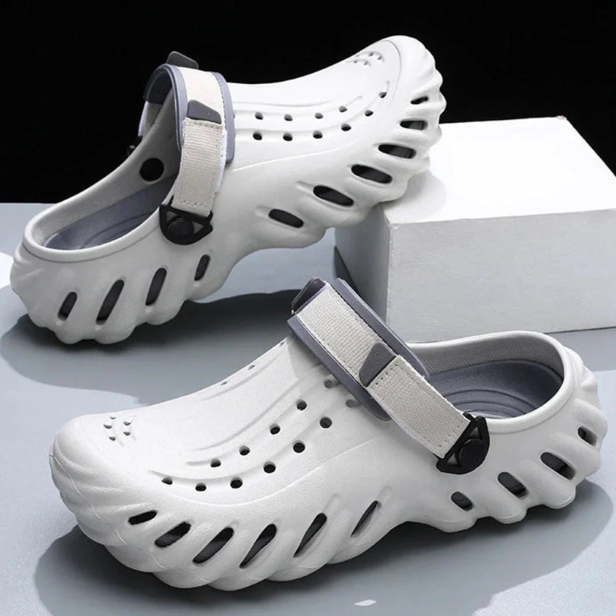 Herren DriftEase EVA-Clogs – Dicke Komfortsohle mit rutschfestem Grip