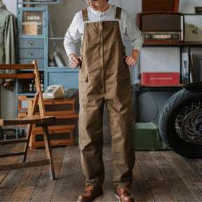 Gardaly Winston Latzhose mit Reißverschluss vorne