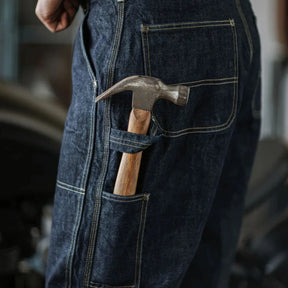 Selvedge Carpenter Jeans – Schwerer japanischer Denim, gemacht für Arbeit & Alltag
