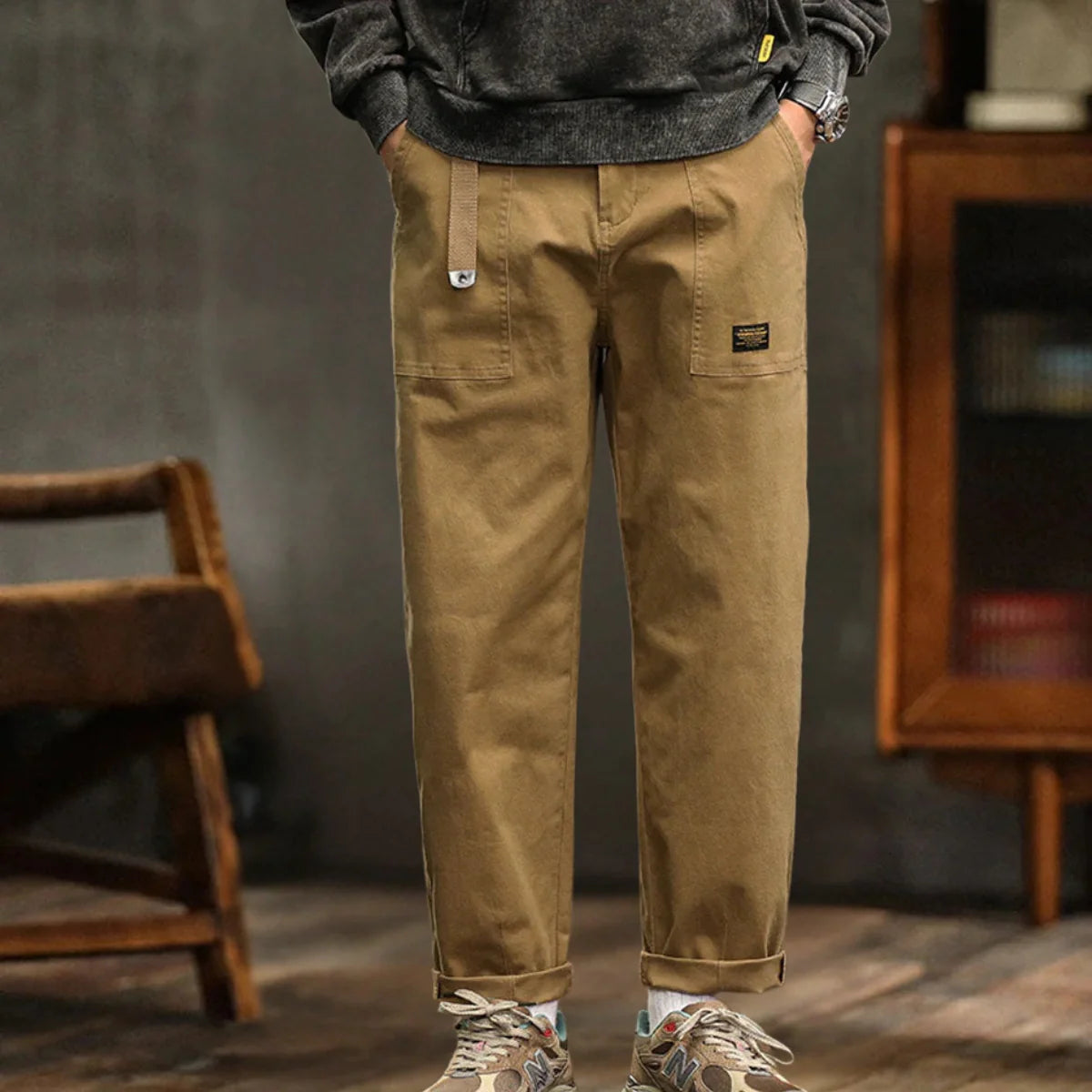 Herren Irontrail Utility-Hose – Vintage-inspirierte Casual-Workwear