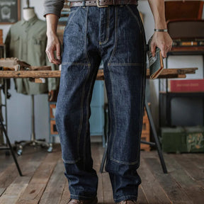 Selvedge Carpenter Jeans – Schwerer japanischer Denim, gemacht für Arbeit & Alltag