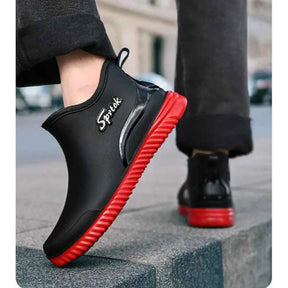 Gardaly | Herren Ankle Wellington™ Boots – Wasserdichtes Monoblock-Design mit rutschfestem Grip