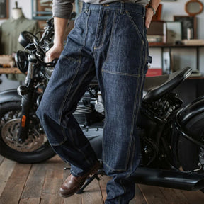 Selvedge Carpenter Jeans – Schwerer japanischer Denim, gemacht für Arbeit & Alltag
