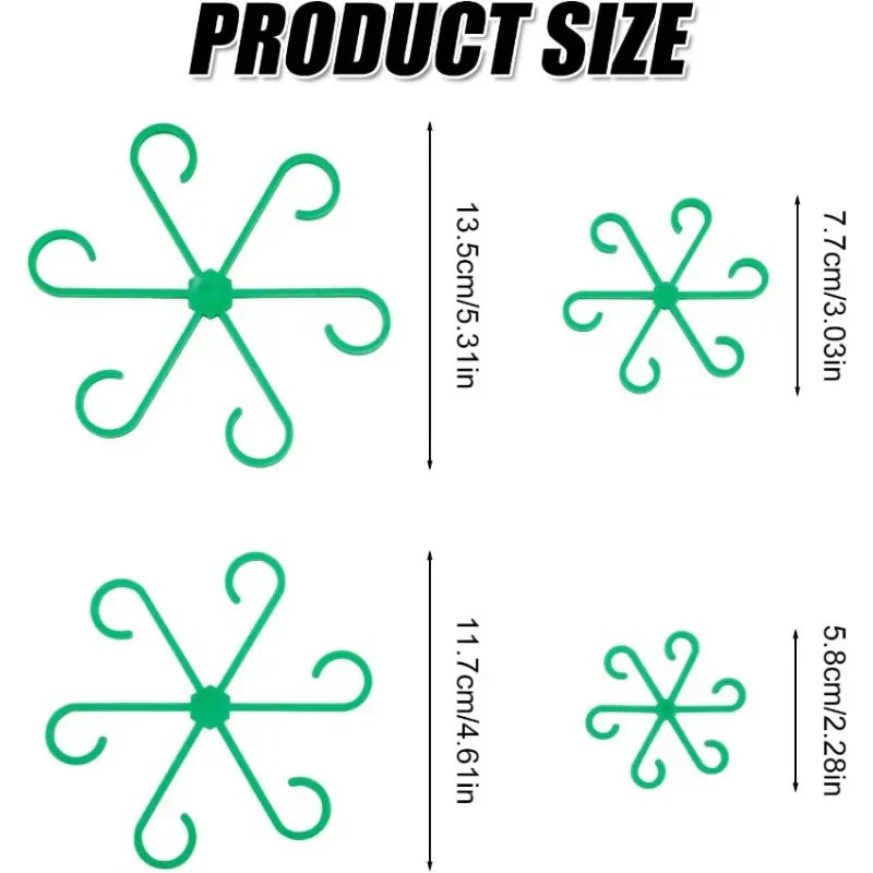 Gardaly – Verstellbare Stützklammern für Stängel – PlantHold™