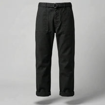 Herren Straight-Leg Freizeithose – Fatigue-Stil