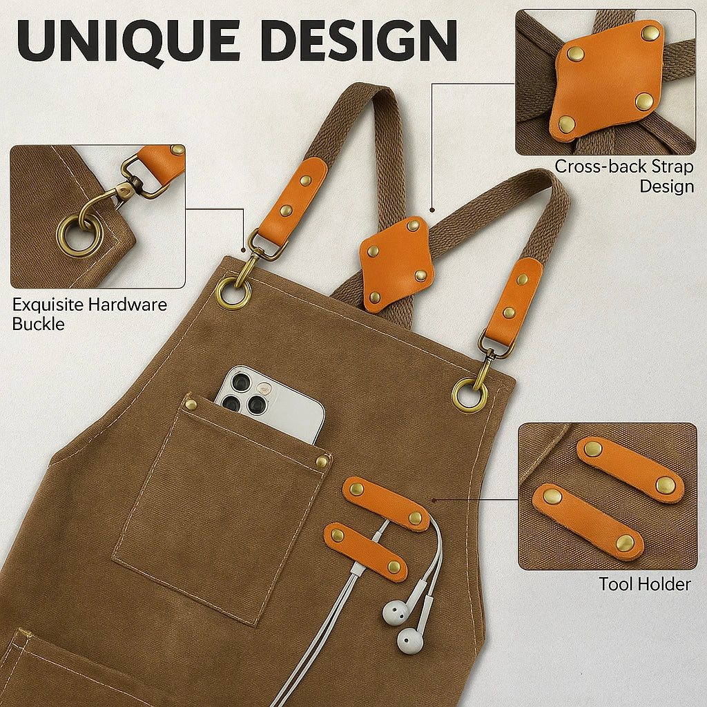 Gardaly Stoneguard Canvas-Arbeitsschürze