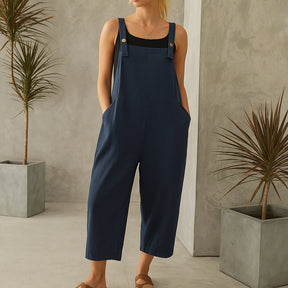 Gardaly Lässiger Jumpsuit mit Knopfleiste vorne