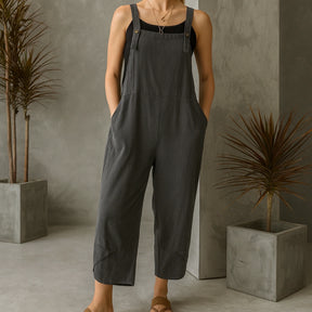 Gardaly Lässiger Jumpsuit mit Knopfleiste vorne