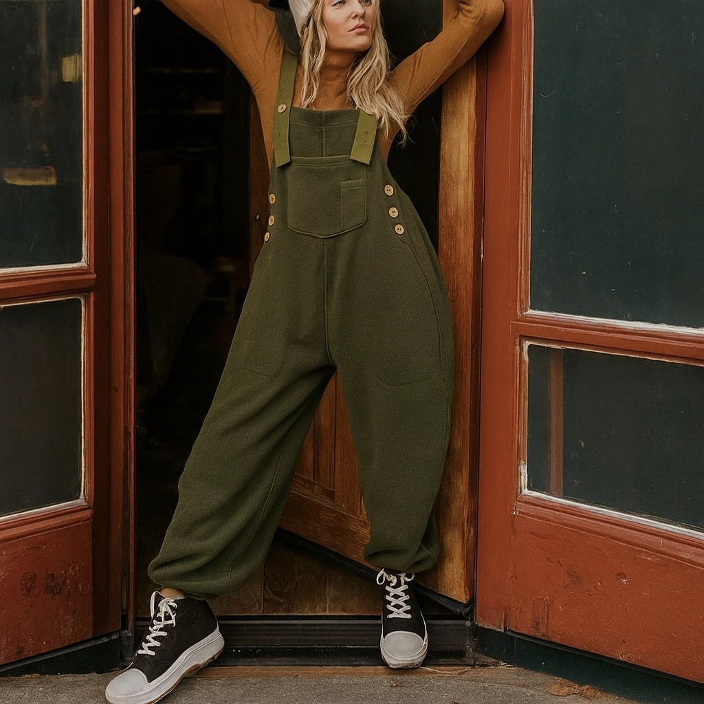 Gardaly WarmNest Fleece-Latzhose