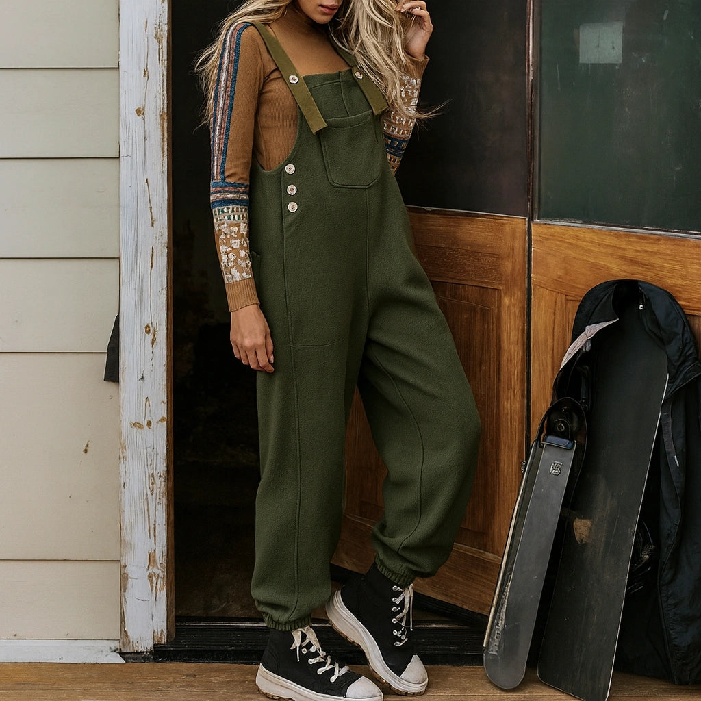 Gardaly WarmNest Fleece-Latzhose