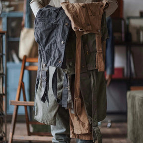 Gardaly Easy-Drape Canvas-Latzhose