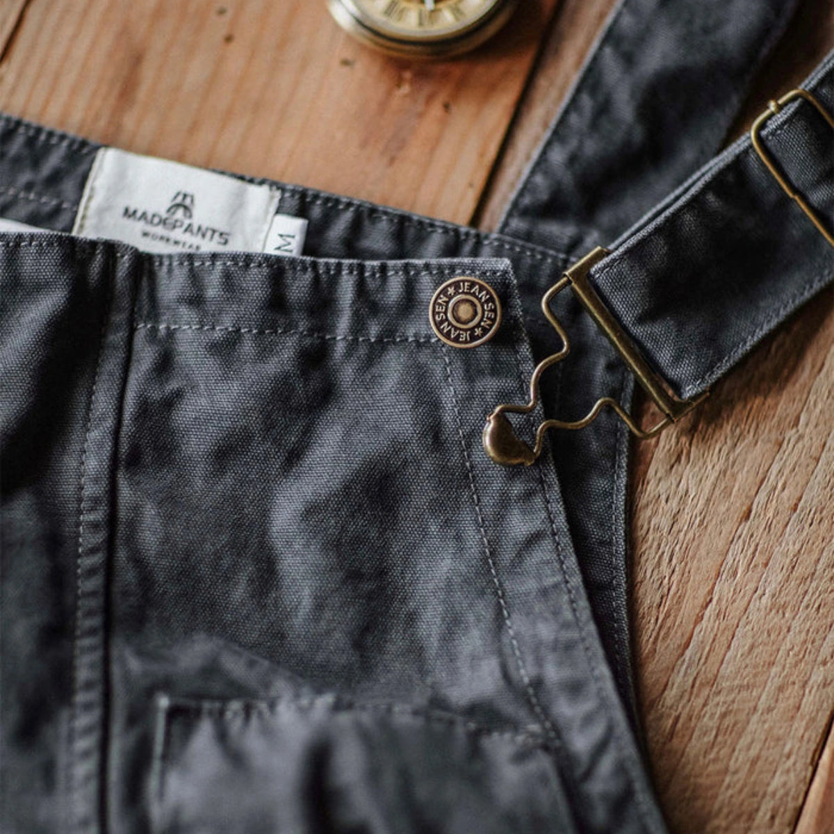 Gardaly Easy-Drape Canvas-Latzhose