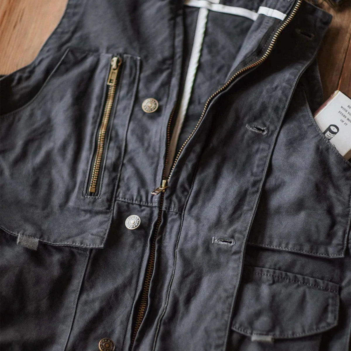 Gardaly Easy-Drape Canvas-Latzhose