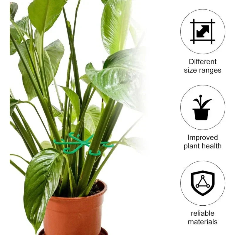 Gardaly – Verstellbare Stützklammern für Stängel – PlantHold™