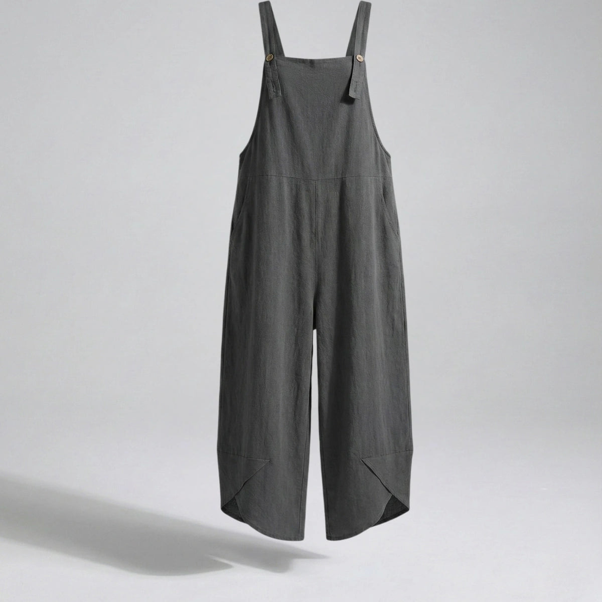 Gardaly Lässiger Jumpsuit mit Knopfleiste vorne