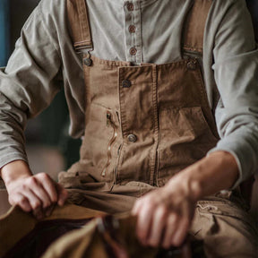 Gardaly Easy-Drape Canvas-Latzhose