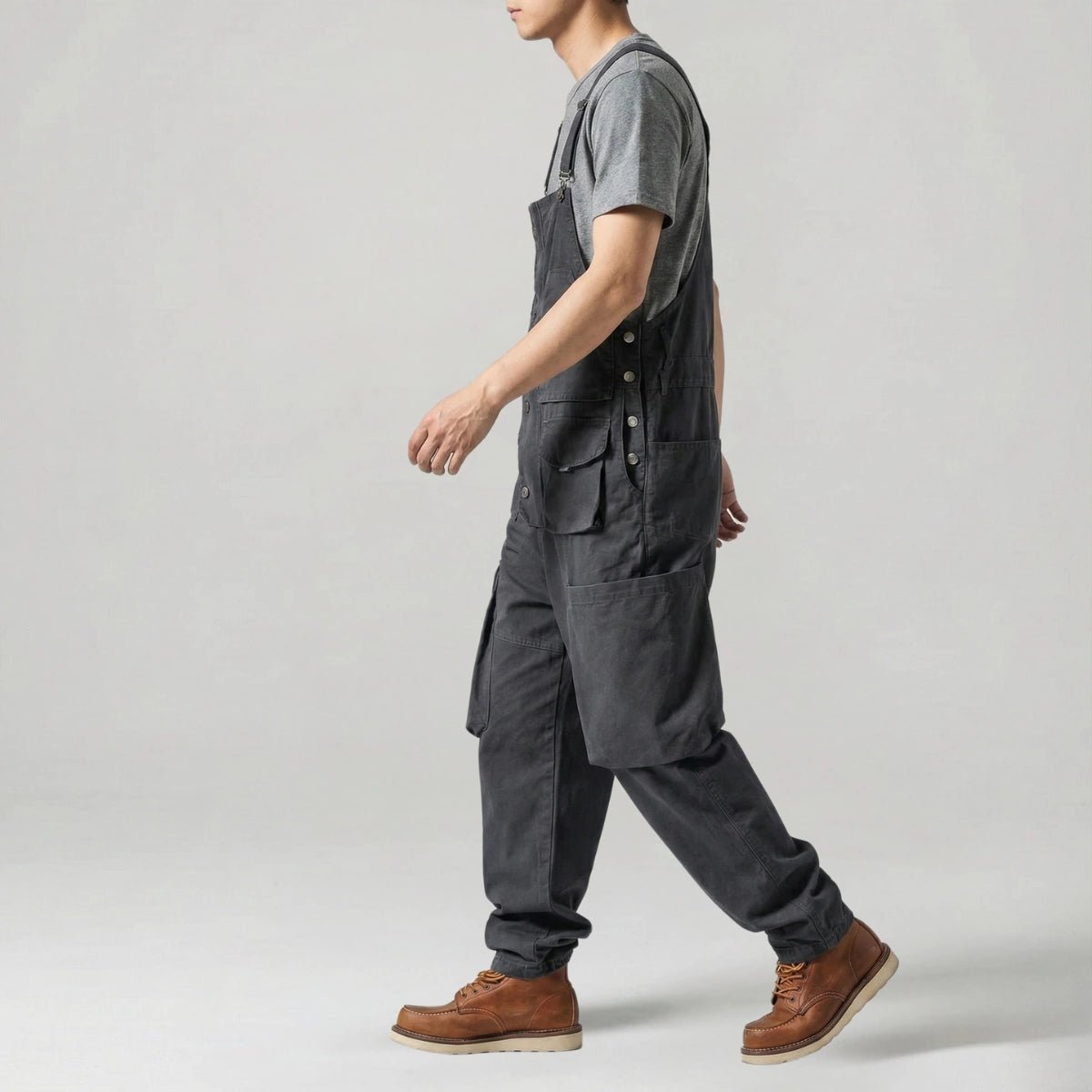 Gardaly Easy-Drape Canvas-Latzhose
