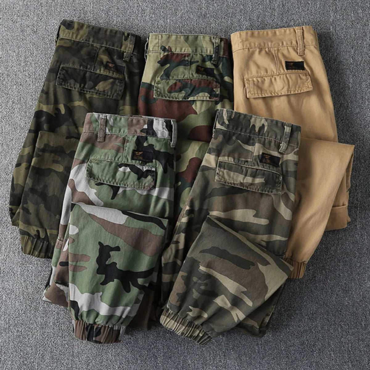 Herren Camo Cargo Jogger – Utility-Komfort mit Streetwear-Style