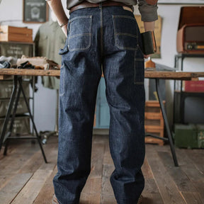 Selvedge Carpenter Jeans – Schwerer japanischer Denim, gemacht für Arbeit & Alltag