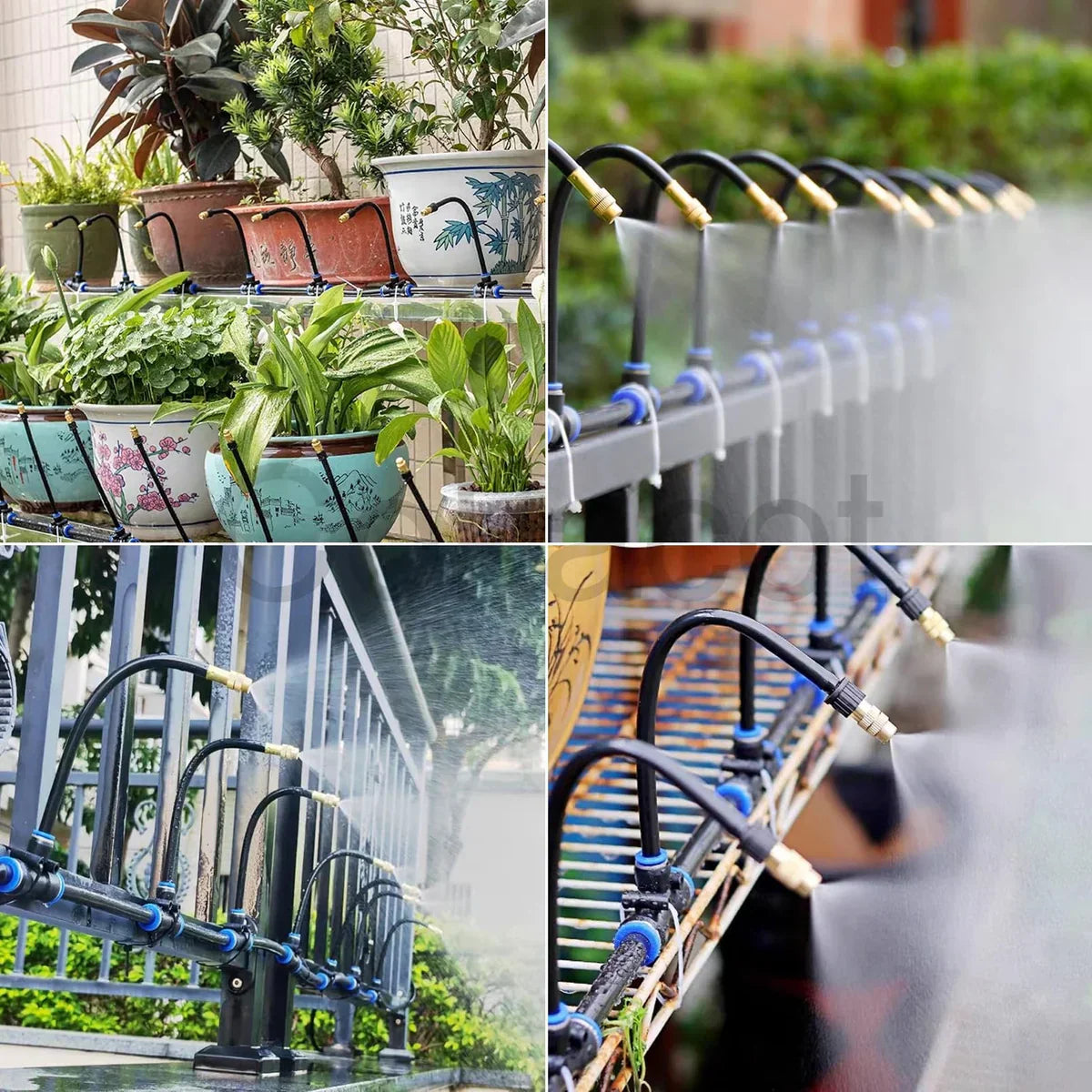 Gardaly - High-Pressure Garden Misting System - MistFlow™