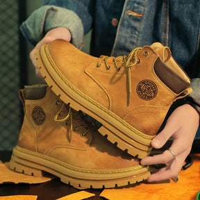 Unisex Heritage „Martin“ Work Boots – Wildleder, Grip-Sohle & Ganztägiger Komfort