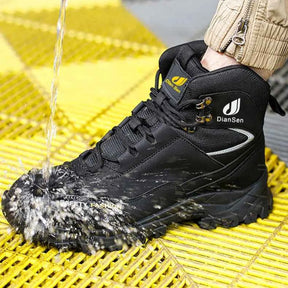 Gardaly | Herren ForgeGuard™ Stahlkappen-Arbeitssneaker – Wasserdicht, Durchtrittsicher & Baustellentauglich