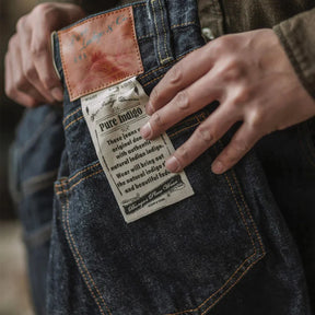 14oz Indigo Selvedge Jeans – Heritage Straight Leg, gemacht, um schön zu altern