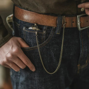 14oz Indigo Selvedge Jeans – Heritage Straight Leg, gemacht, um schön zu altern