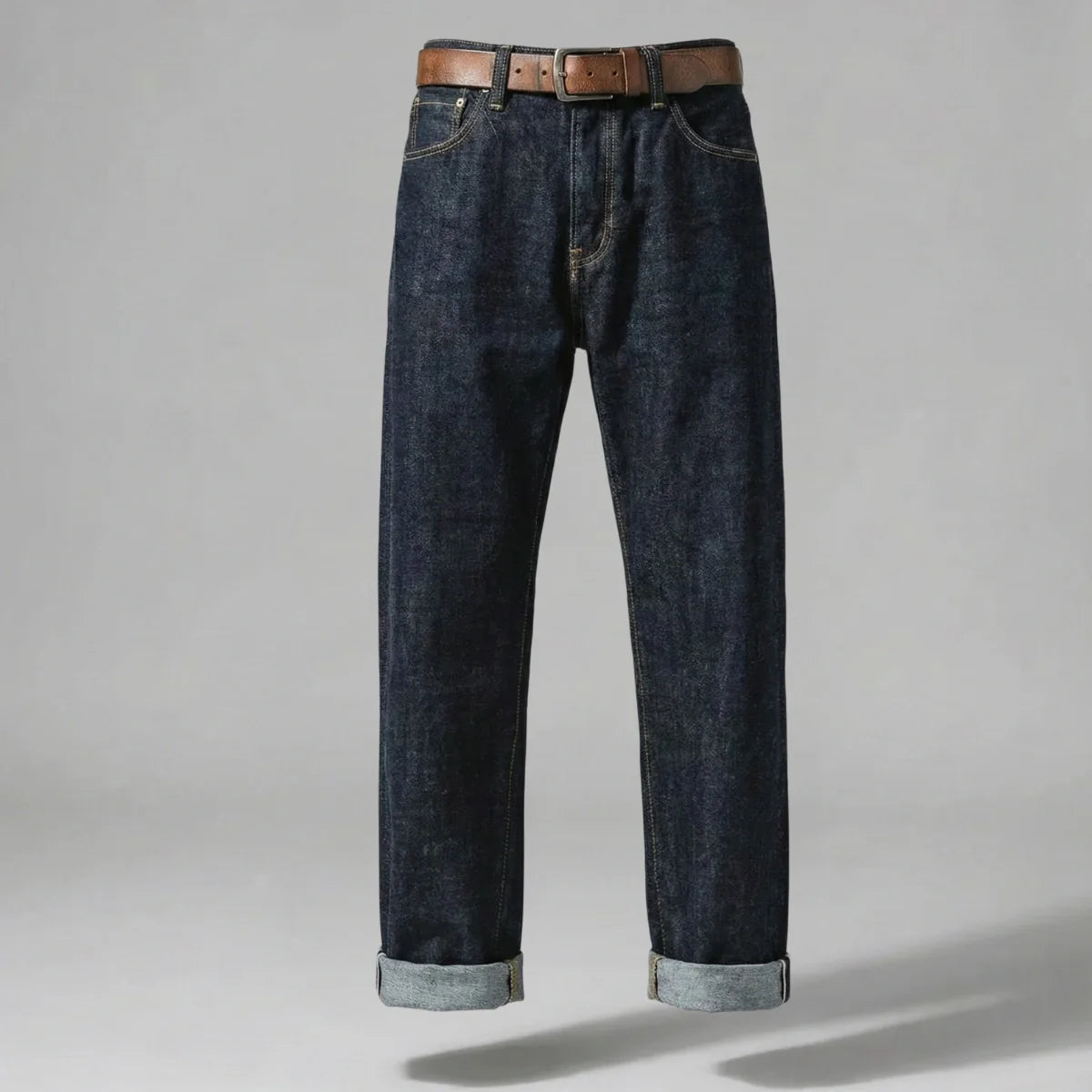 14oz Indigo Selvedge Jeans – Heritage Straight Leg, gemacht, um schön zu altern