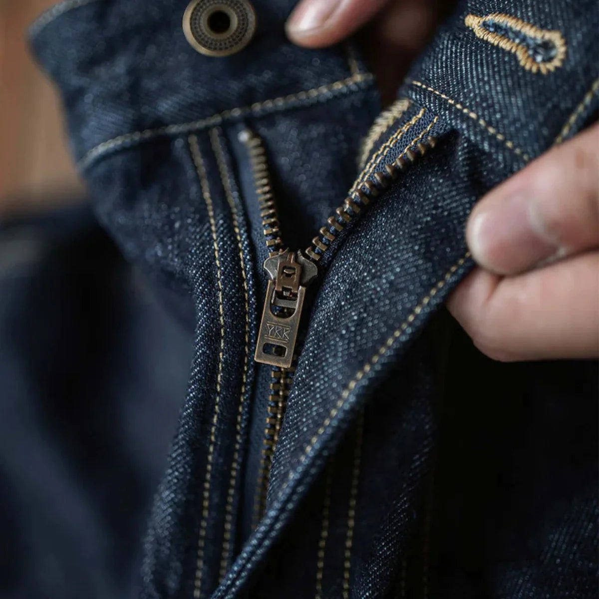 Selvedge Carpenter Jeans – Schwerer japanischer Denim, gemacht für Arbeit & Alltag