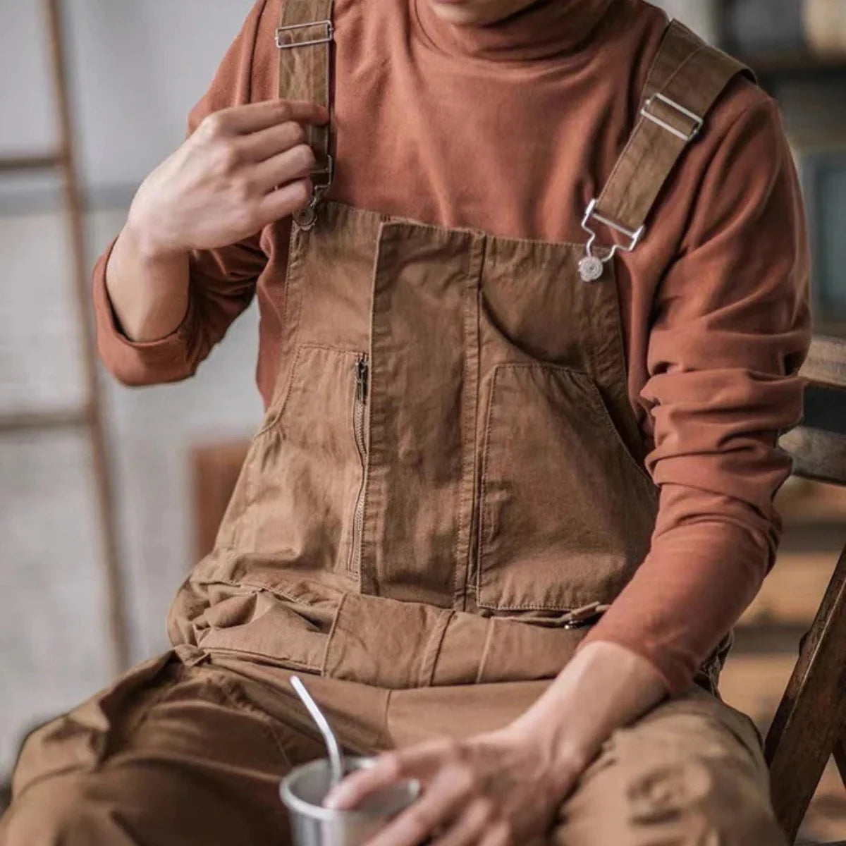 Gardaly Easy-Drape Latzhose