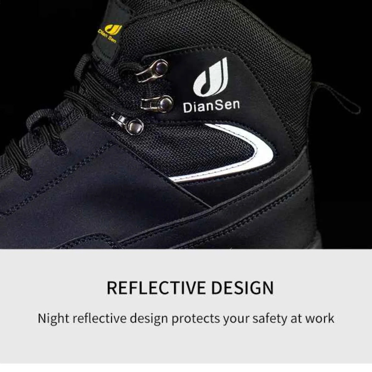 Gardaly | Herren ForgeGuard™ Stahlkappen-Arbeitssneaker – Wasserdicht, Durchtrittsicher & Baustellentauglich