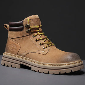 Herren Work Boots aus Vollleder – Wasserdicht & Ganztägiger Komfort