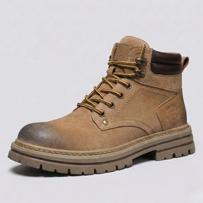 Herren Work Boots aus Vollleder – Wasserdicht & Ganztägiger Komfort