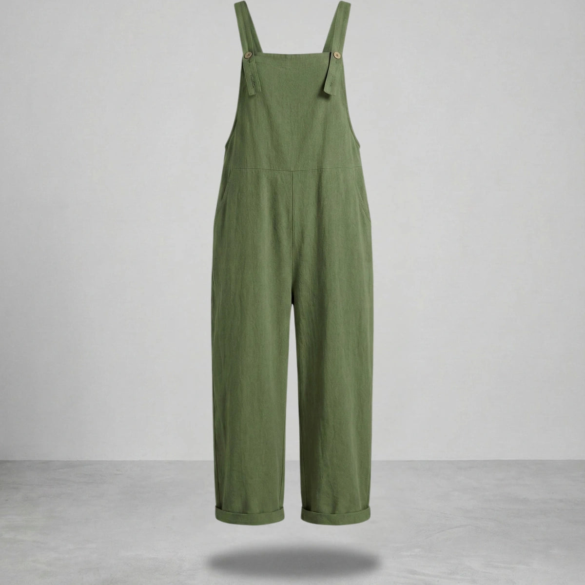 Gardaly Lässiger Jumpsuit mit Knopfleiste vorne