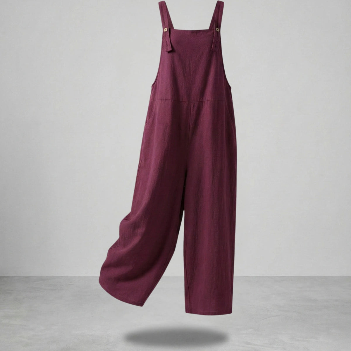 Gardaly Lässiger Jumpsuit mit Knopfleiste vorne